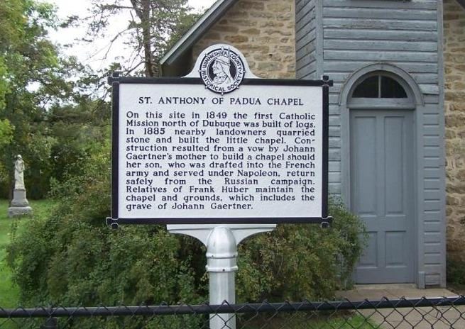 St. Anthony of Pudua Church Entrance Sign Photo by Bill Waters